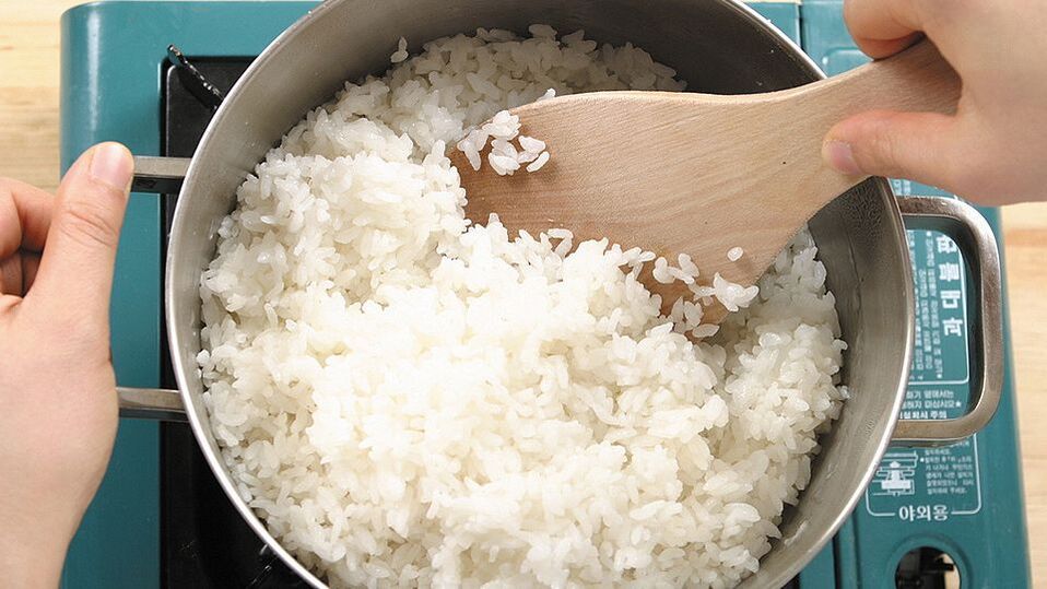 limpando o corpo de parasitas com arroz